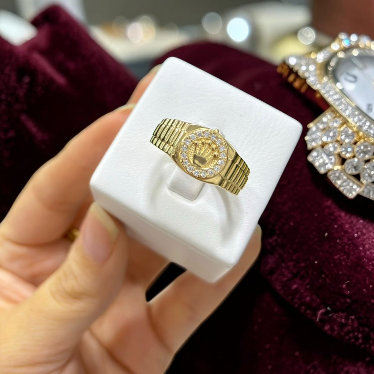 ANILLO ROLEX CABALLERO