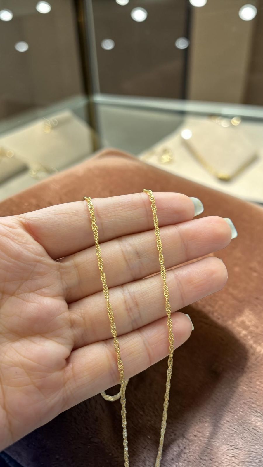 cadena singapur 45cm