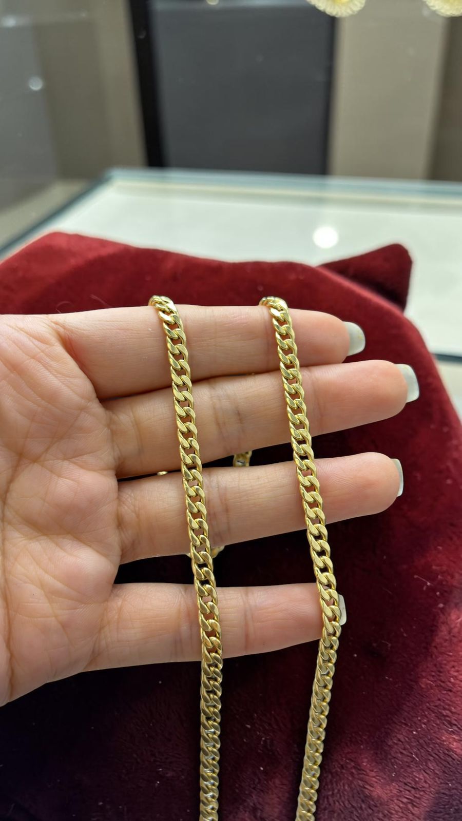 cadena cubana 60cm